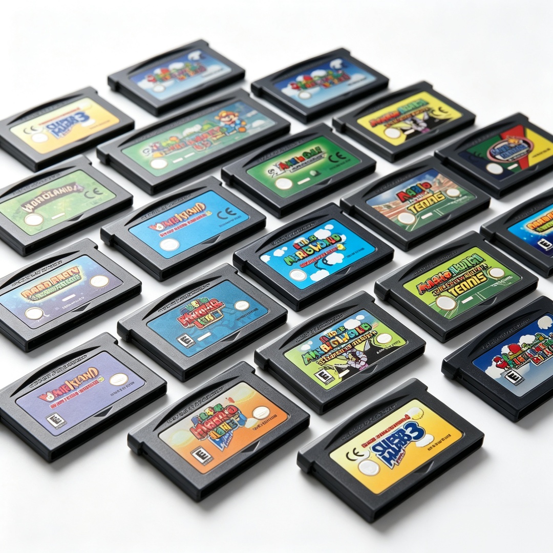 Party Games Mario - Retro 32-Bit-GBA-Spielmodul EUR-Version Klassische Handheld-Videospielkarte Ersatz-Spielmodul