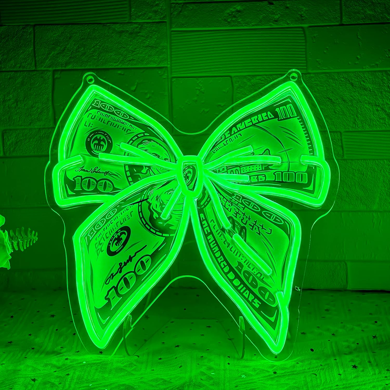 Party Games Shop - Neon-Geldschild USB-betriebenes LED-Neonlicht für Bar, Spielzimmer,