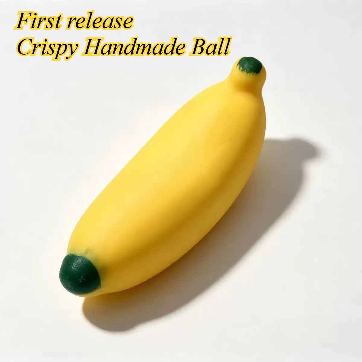 Party Games Spy - Baustein-Knusper-Handgemachte Bananenseife Weiche Quetschbare Spielzeugballer Stressabbau