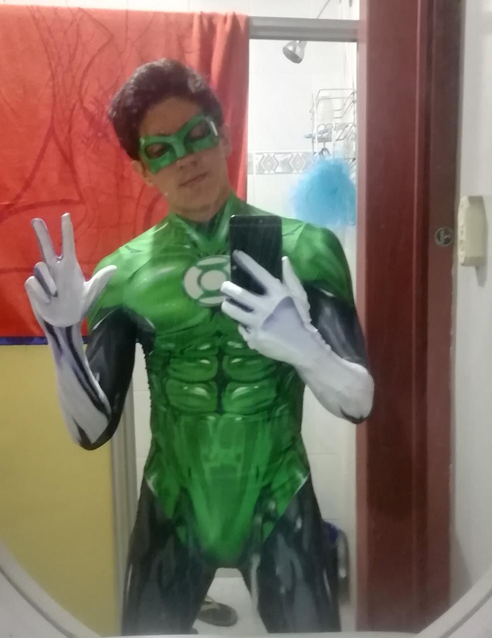 Party Games For Adults And Kids - Erwachsene Green Lantern Superheld Cosplay Kostüme