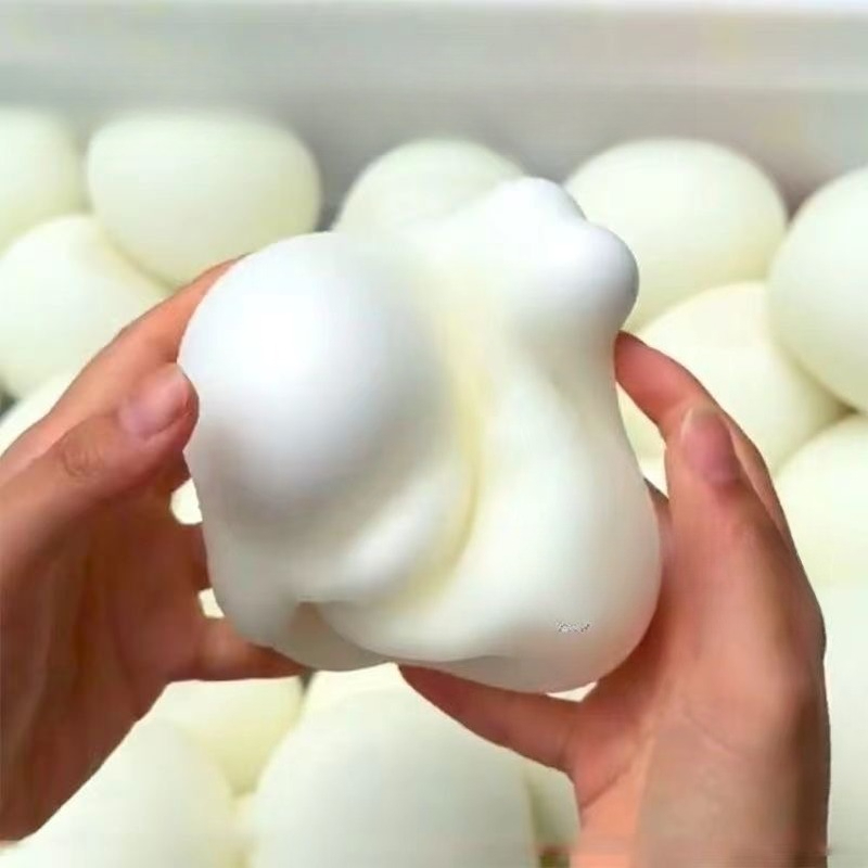 Party Games Spy - Großer Quetschbarer Brot-Stressball Fidget-Spielzeug Weicher Brötchen-Quetschball