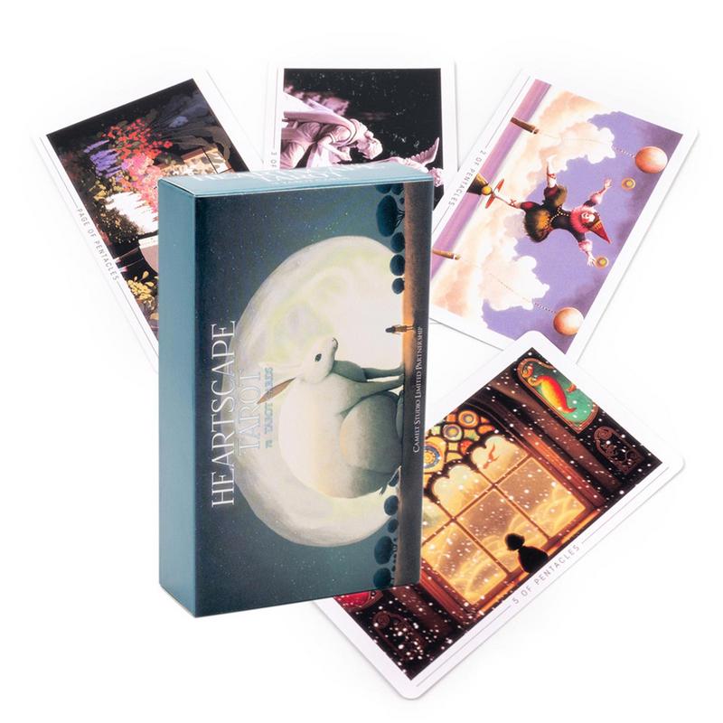Party Games Entertainer - Tarot karte Herzbild Tarot voll Englisch