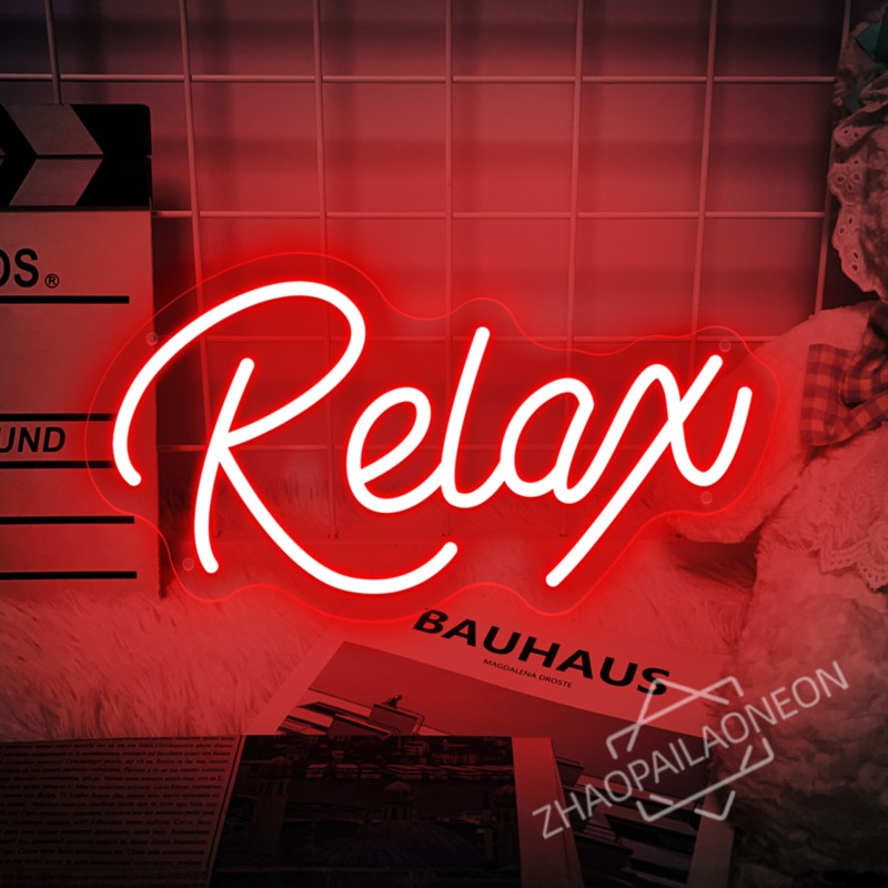 Party Games Shop - Entspannen Sie sich LED-Neonschilder, Massage-Shop, Schlafzimmer,