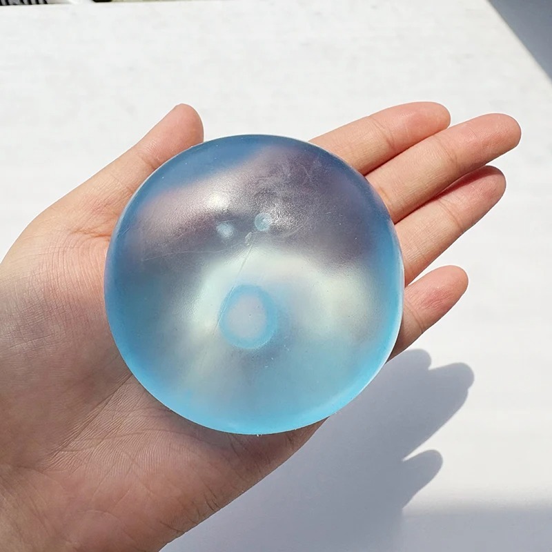 Party Games Adults Funny - Squishy Plastisches Mochi Fidget-Spielzeug Transparentes Kokosnussöl-Maltose-Quetschspielzeug