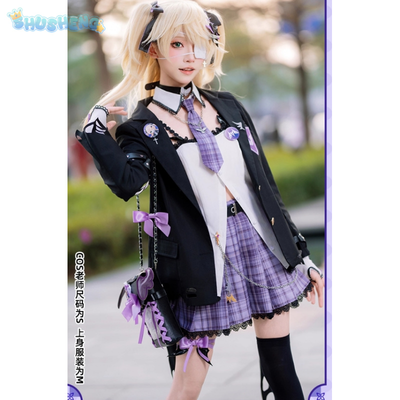Party Games Shop - Fischl Cosplay Kostüm Spiel Genshin Impact