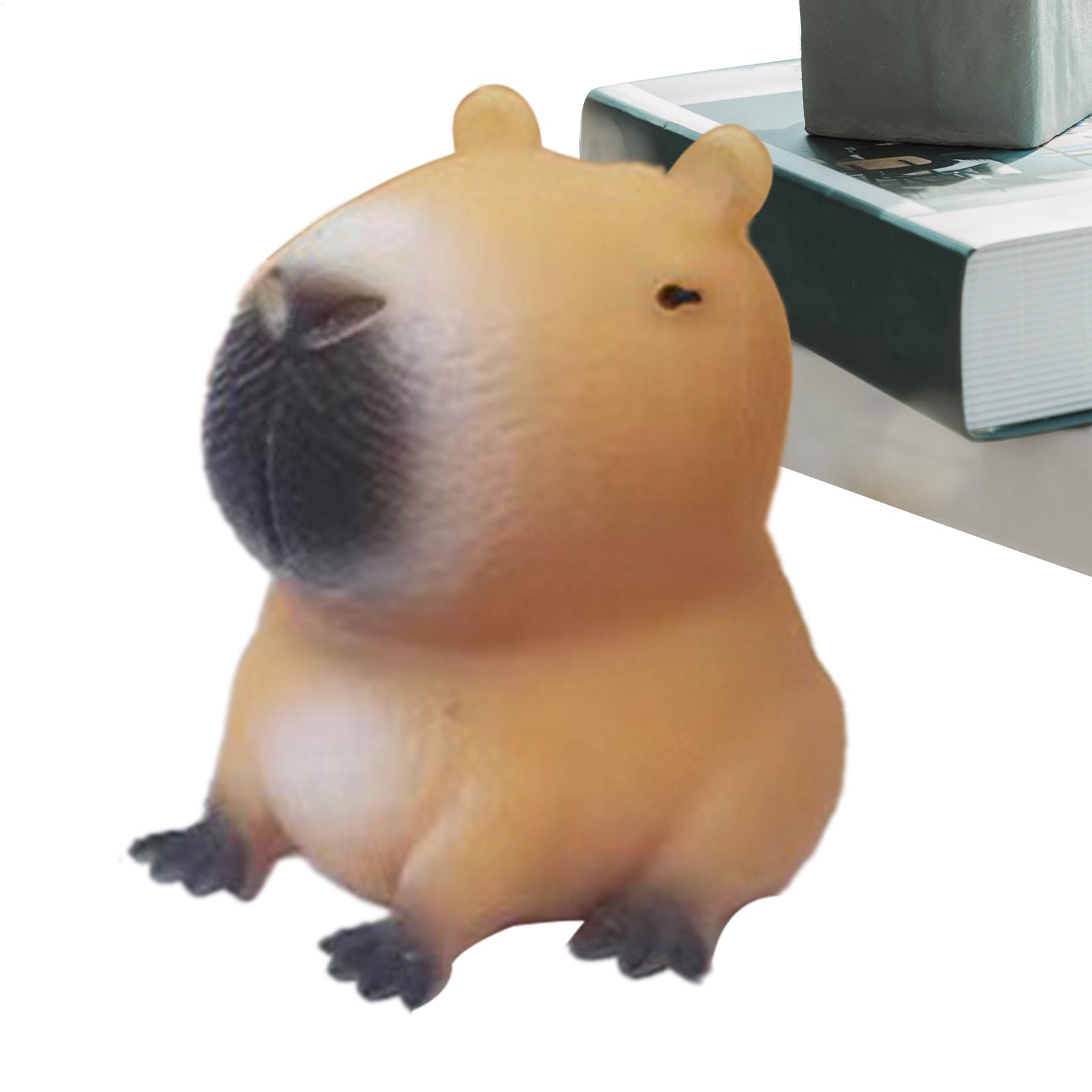 Party Games Adults Funny - Niedliches Cartoon-Capybara-Quetschspielzeug mit Schneller Rückfederung, Langlebiges