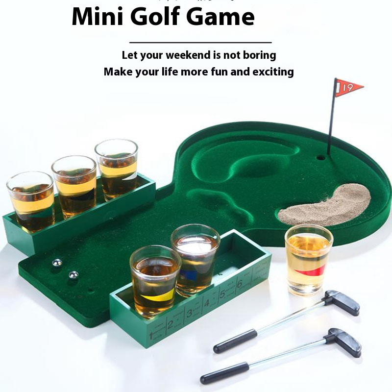Party Games Golf - Minigolf Tischs piele Spielzeug Bar Multiplayer