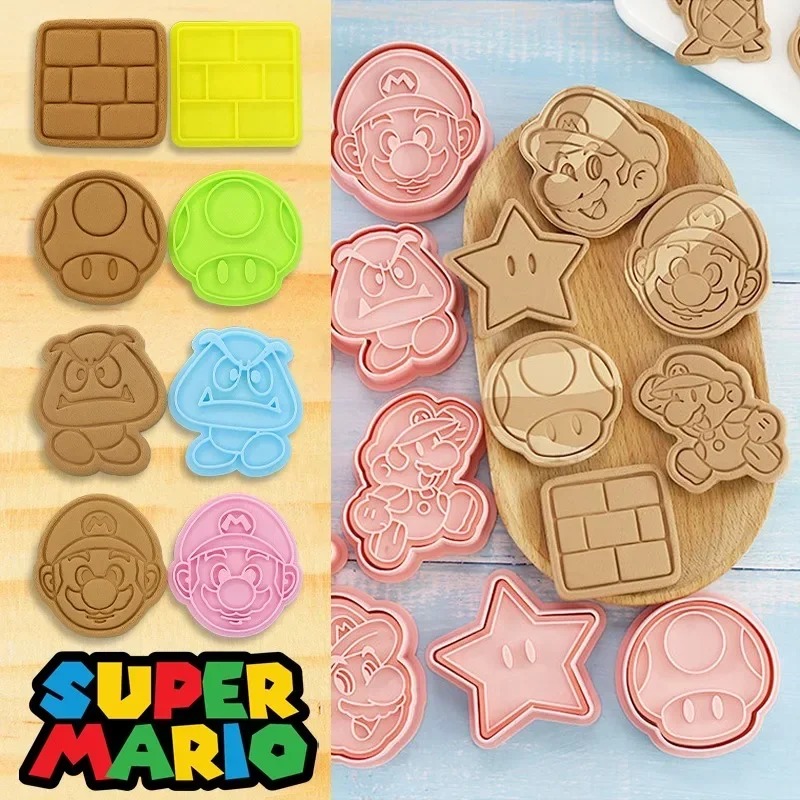 Party Games Mario - Super Mario Bros Keksausstecher Stempel Anime