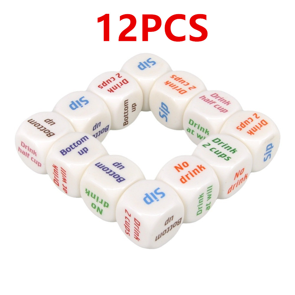 12 Stück Trinkwürfel Rolling D – Party Games Bachelorette Bewertung und Preis