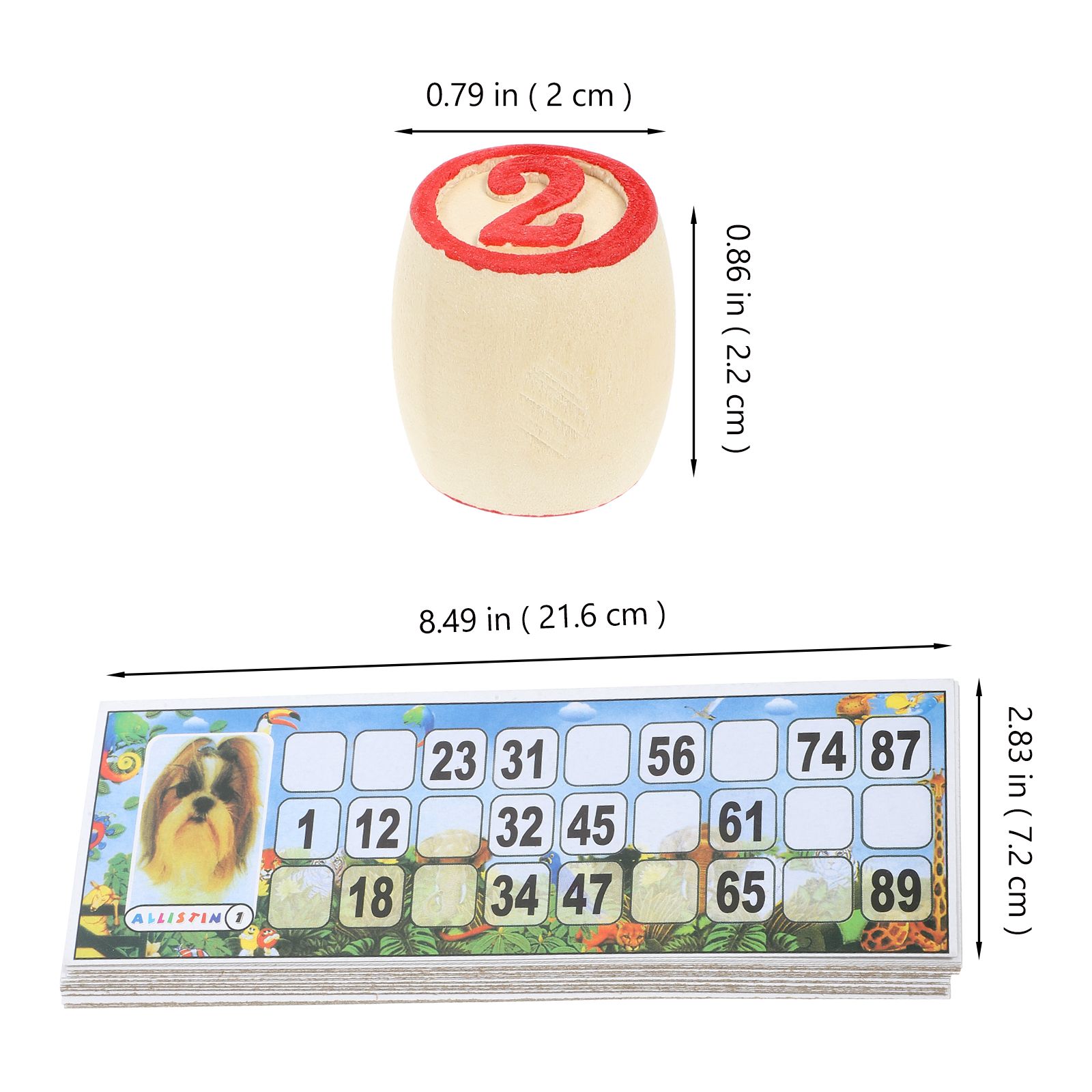 1 satz Holz Anzahl Schachfigur – Party Games Bingo Bewertung und Preis
