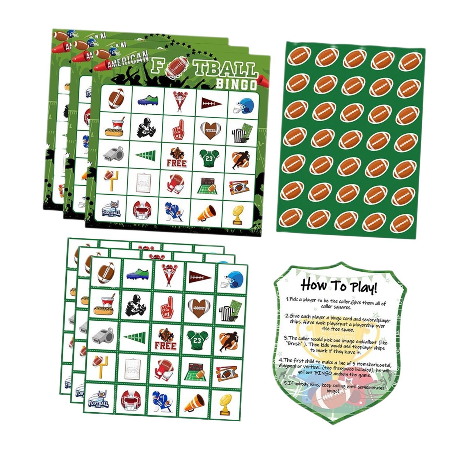 Familien-Bingo-Spielkarten, Pa – Party Games Bingo Bewertung und Preis