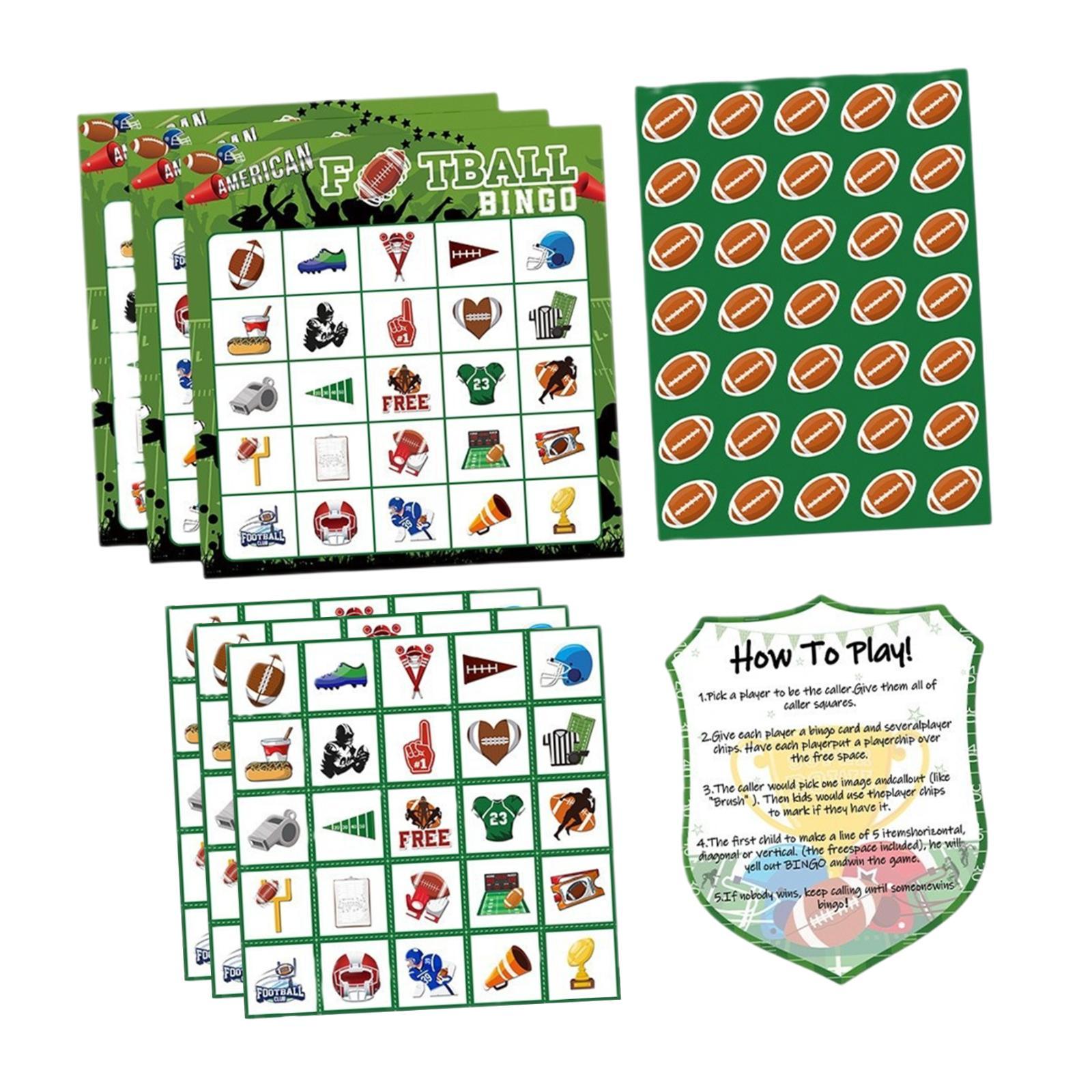 Familien-Bingo-Spielkarten, Pa – Party Games Bingo Bewertung und Preis