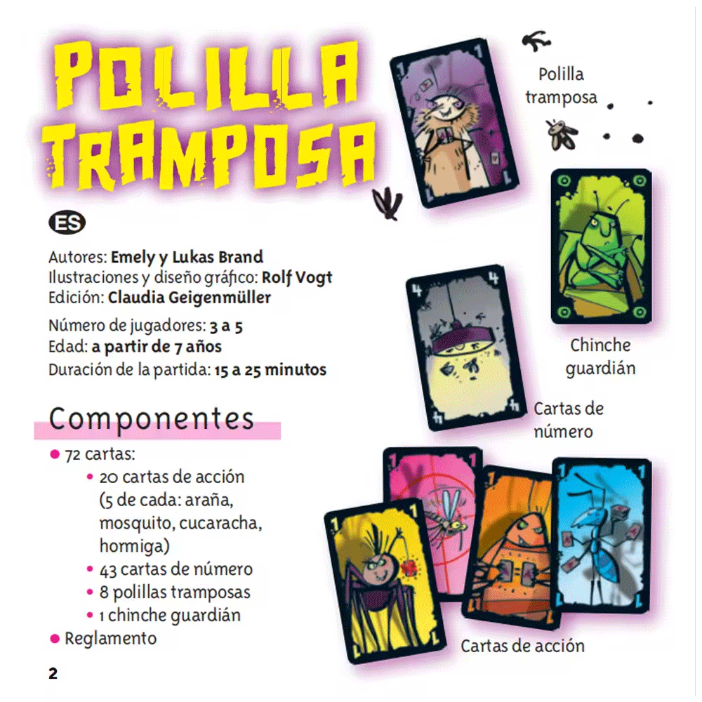 Cheating Moth Spanisches Karte – Party Games Juegos De Mesa Bewertung und Preis