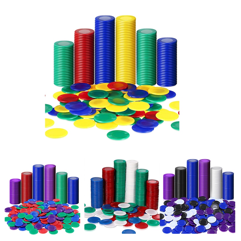 400 Stück Plastik-Pokerchips,  – Party Games Bingo Bewertung und Preis