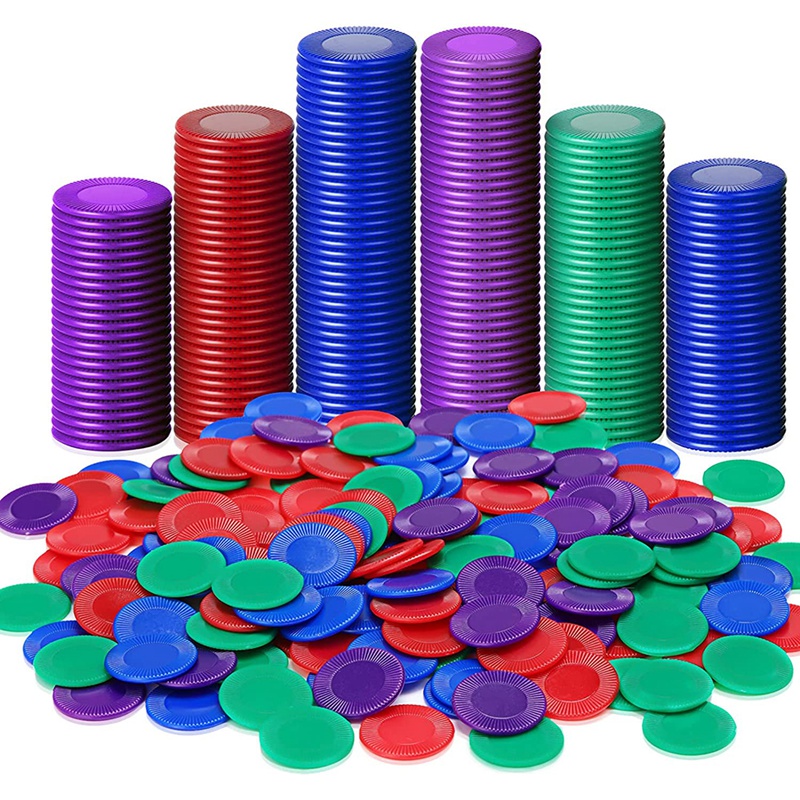 400 Stück Plastik-Pokerchips,  – Party Games Bingo Bewertung und Preis