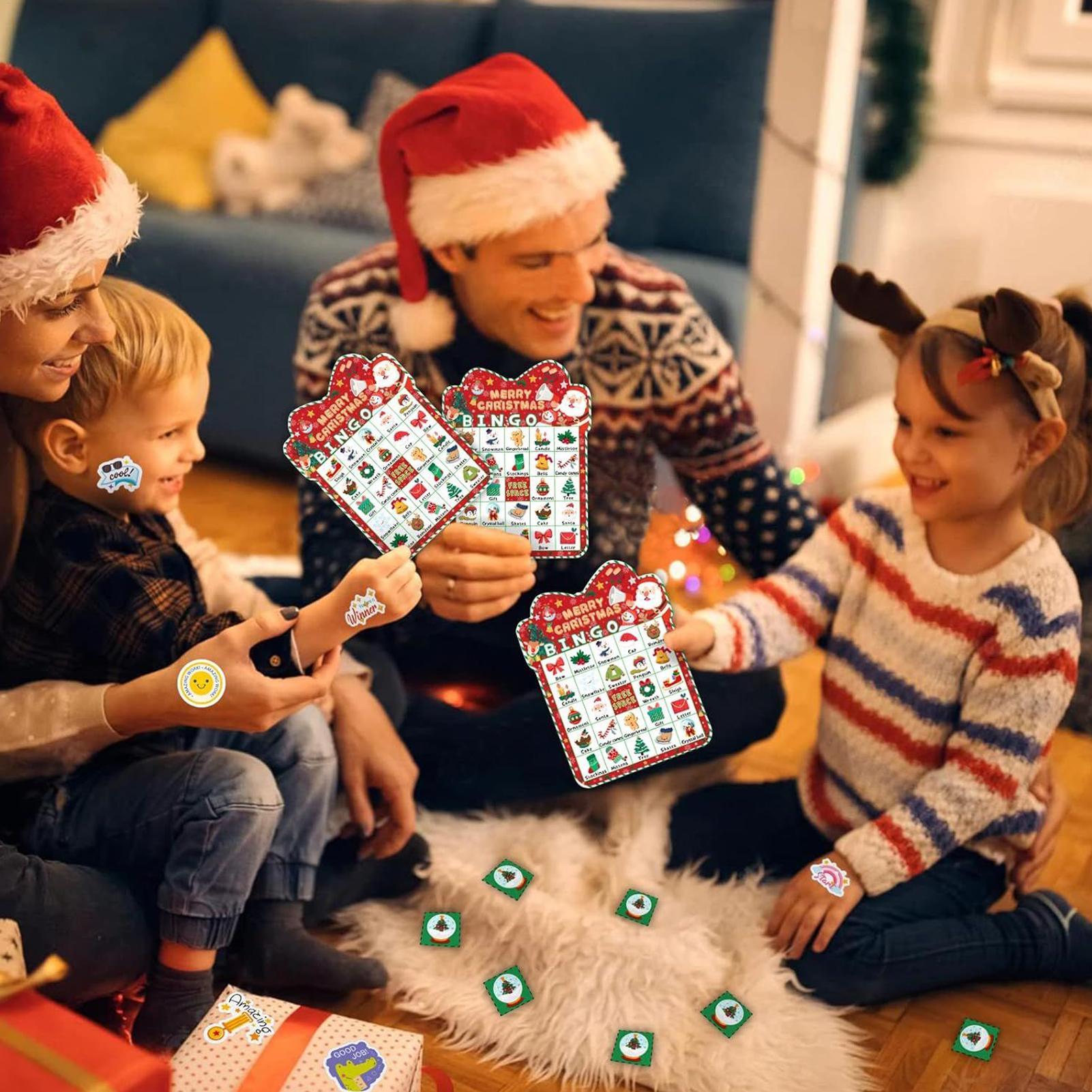 Weihnachts-Bingo-Karten für Ki – Party Games Bingo Bewertung und Preis