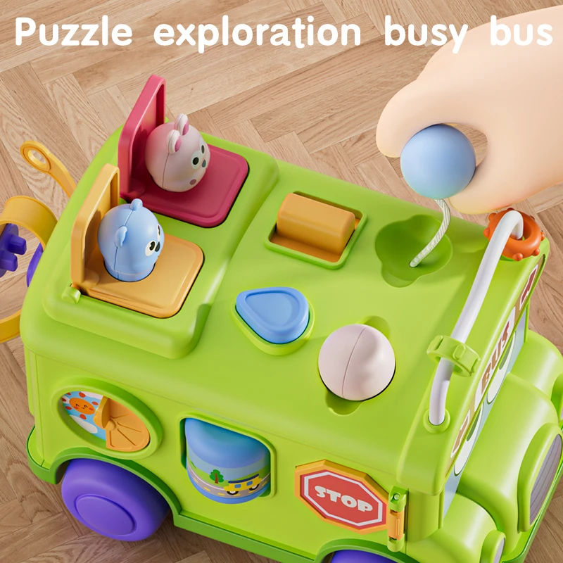Montessori Lernspielzeug Baby- – Party Games Bus Bewertung und Preis