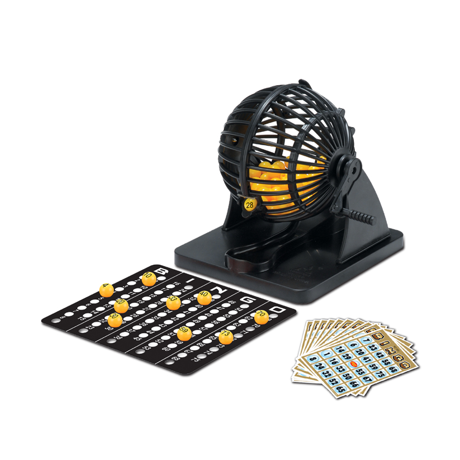 Bingo-Lotterie-Maschinenkäfig- – Party Games Bingo Bewertung und Preis