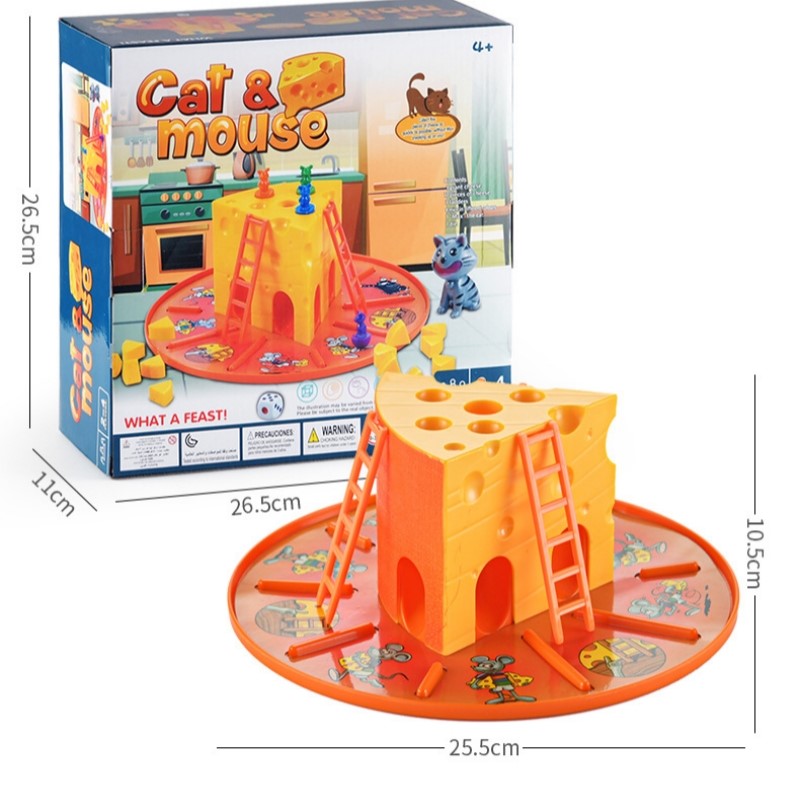 Katze und Maus Käsebrett-Spiel – Party Games At Home Bewertung und Preis
