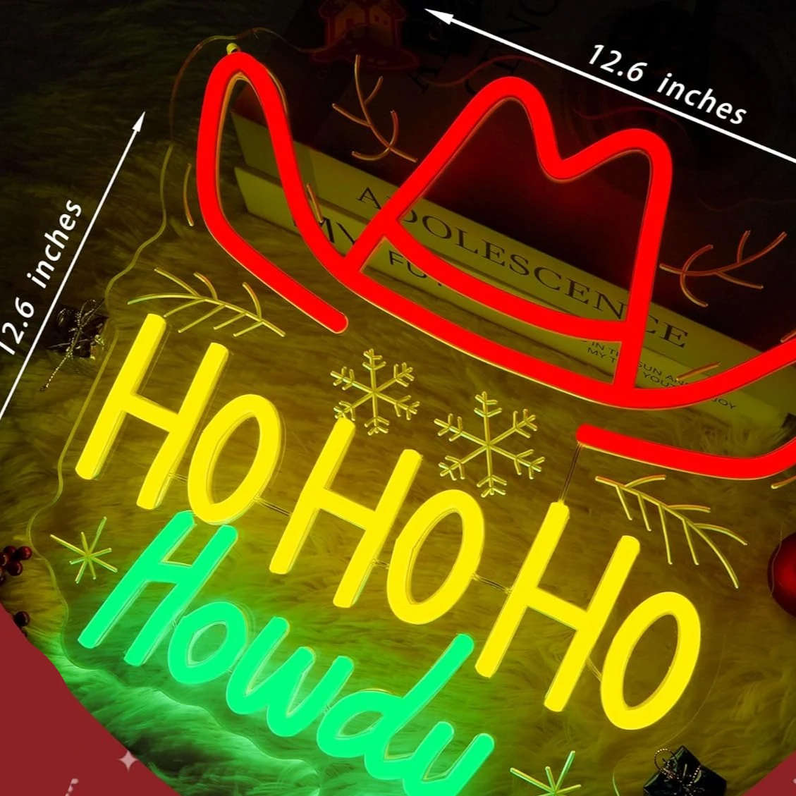 Weihnachts-Neonschild Ho Ho Ho – Party Games Shop Bewertung und Preis