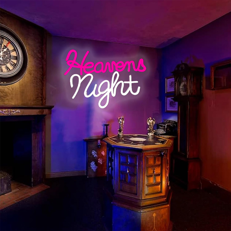 Heaven Night Neonschild, LED-L – Party Games Shop Bewertung und Preis