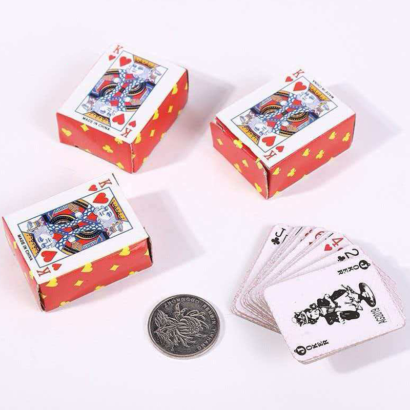 5PCS Mini Poker Spielkarten Fe – Party Games Juegos De Mesa Bewertung und Preis