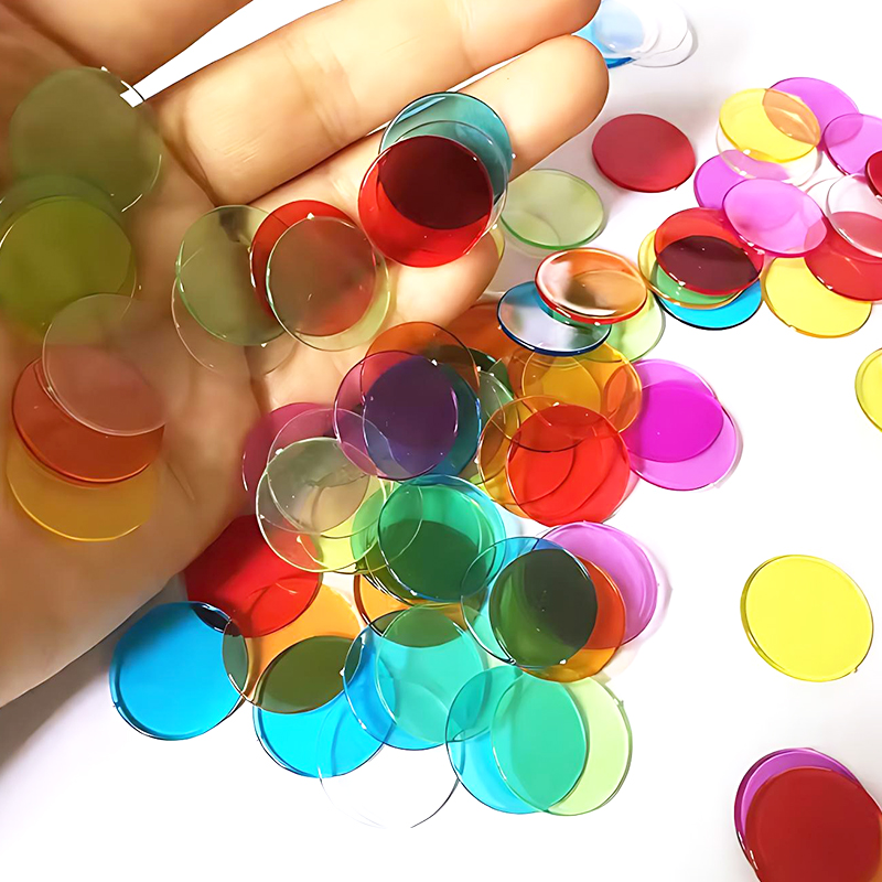100/200PCS 19mm Runde Zählen C – Party Games Bingo Bewertung und Preis