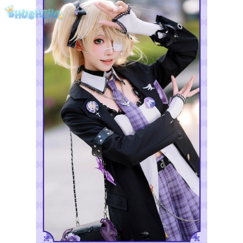 Fischl Cosplay Kostüm Spiel Ge – Party Games Shop Bewertung und Preis