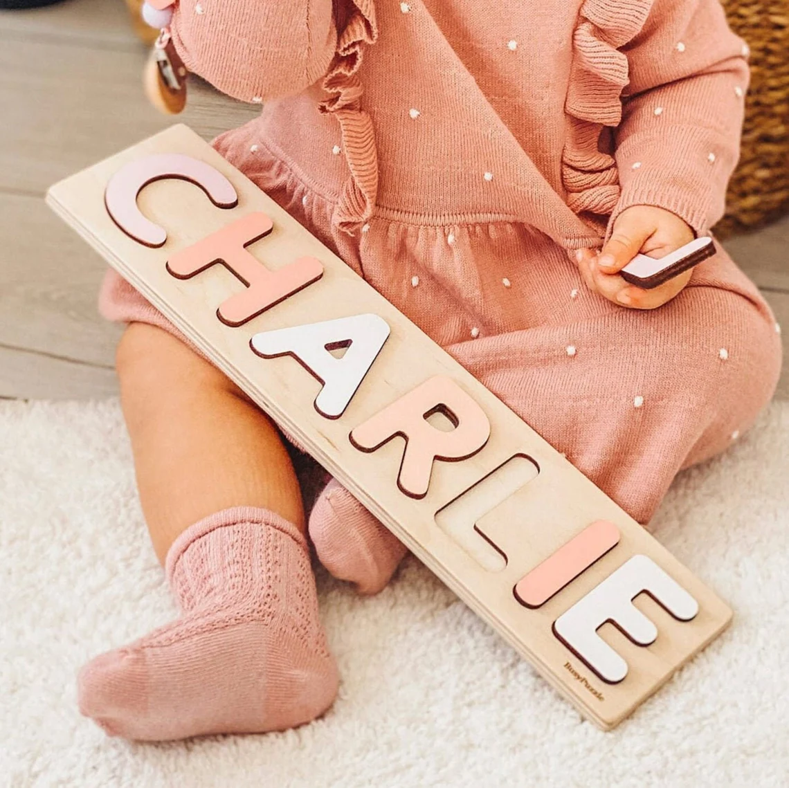 Personalisiertes Namenspuzzle  – Party Games Baby Shower Bewertung und Preis