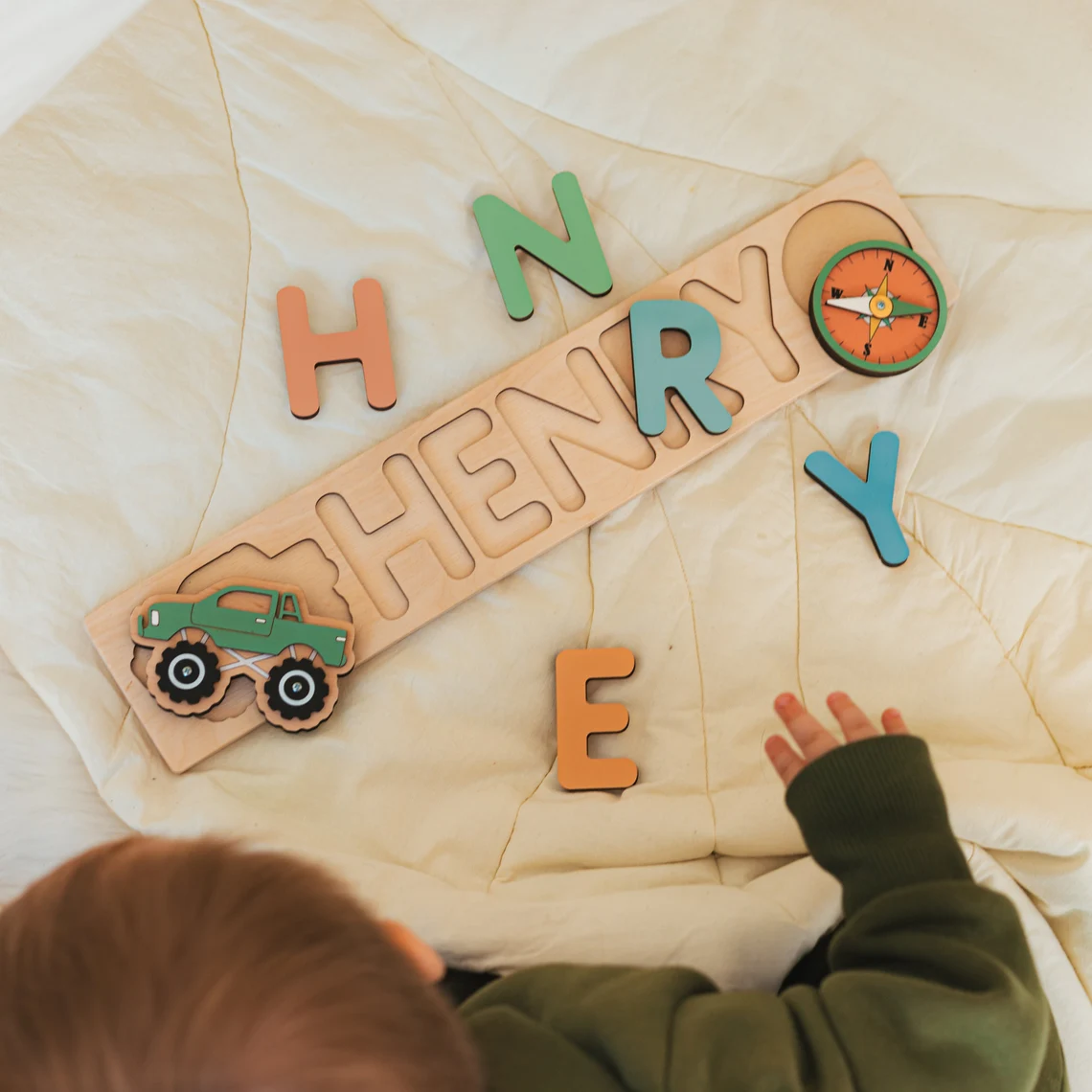 Personalisiertes Namenspuzzle  – Party Games Baby Shower Bewertung und Preis