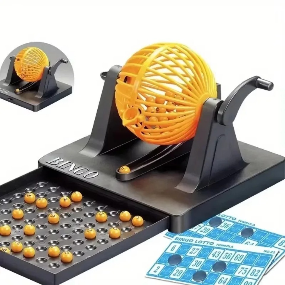 Deluxe Bingo-Spielset mit Käfi – Party Games Juegos De Mesa Bewertung und Preis
