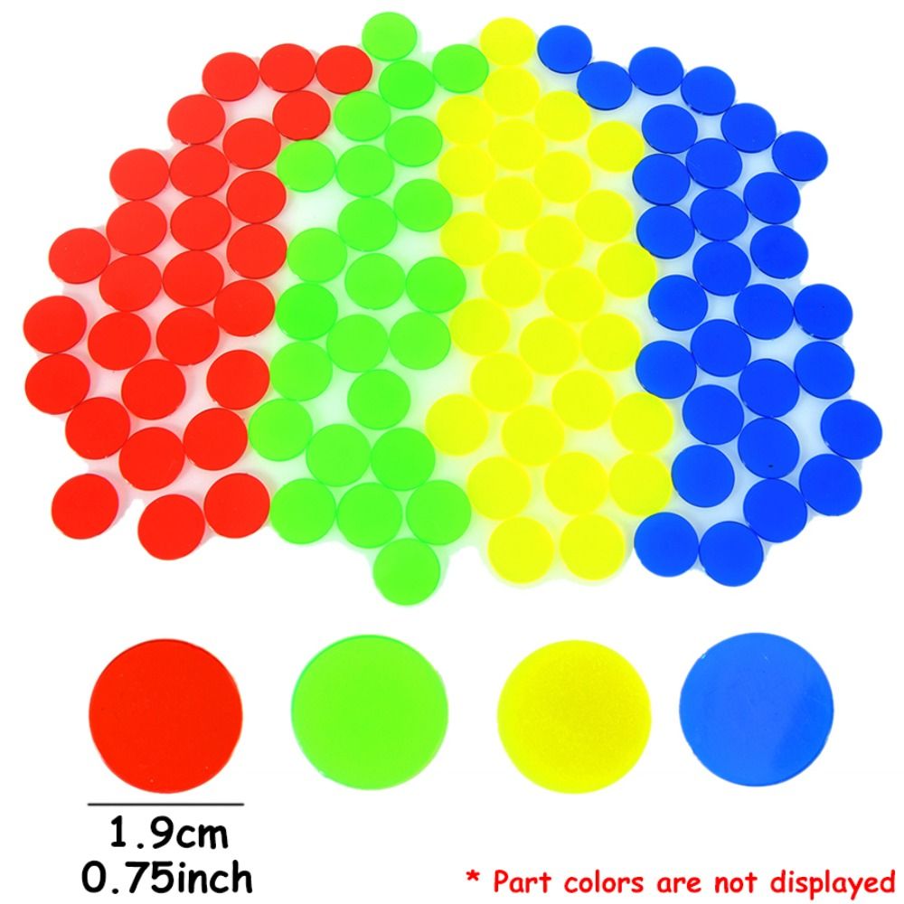 100 Stück Neue Runde Plastik-Z – Party Games Bingo Bewertung und Preis