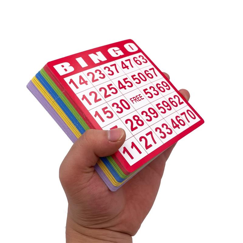 50/100 Stück nicht wiederholen – Party Games Bingo Bewertung und Preis
