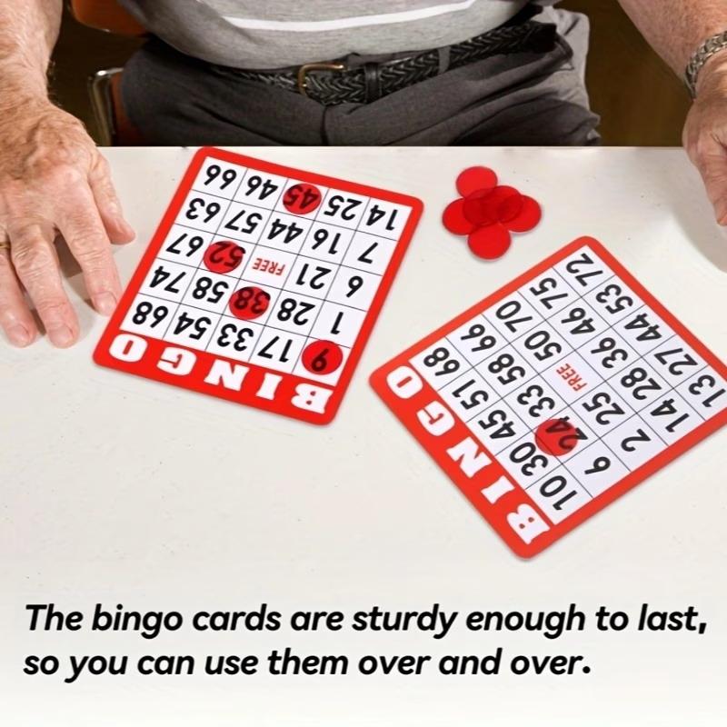 50/100 Stück nicht wiederholen – Party Games Bingo Bewertung und Preis
