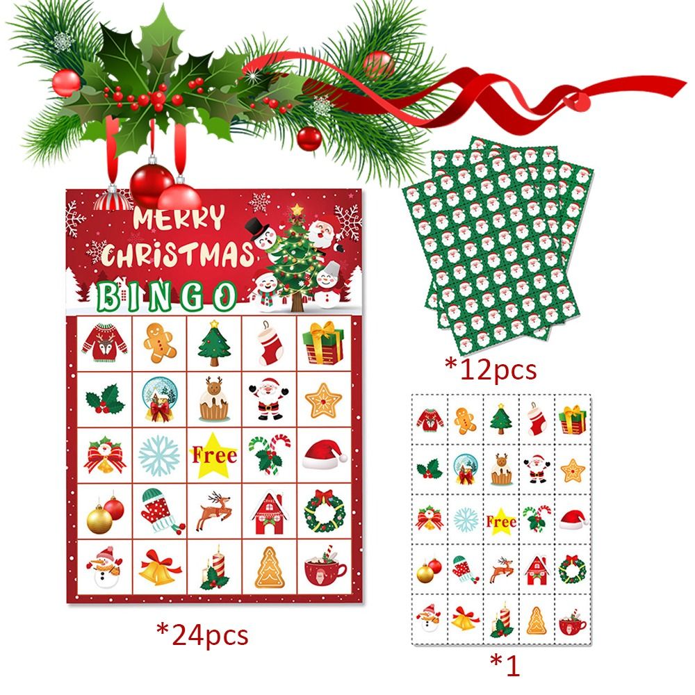 Neue Frohe Weihnachten Weihnac – Party Games Bingo Bewertung und Preis