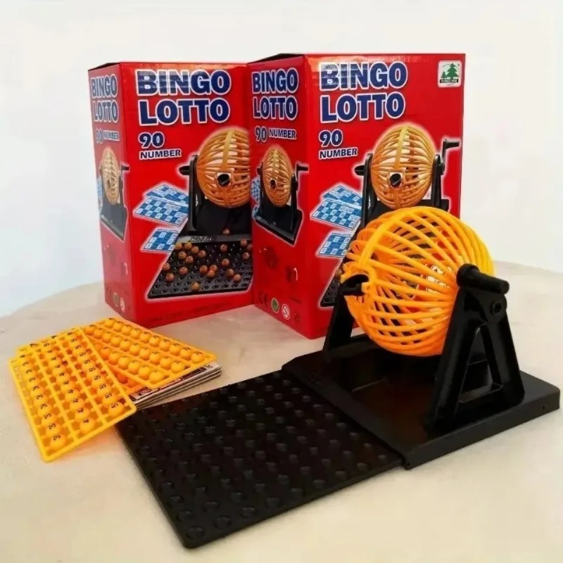 Deluxe-Bingo-Spielset mit Käfi – Party Games Bingo Bewertung und Preis