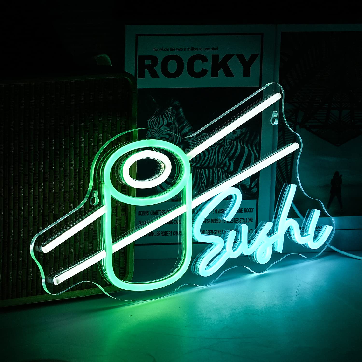 Sushi Neon Schild Bar Weinglas – Party Games Shop Bewertung und Preis