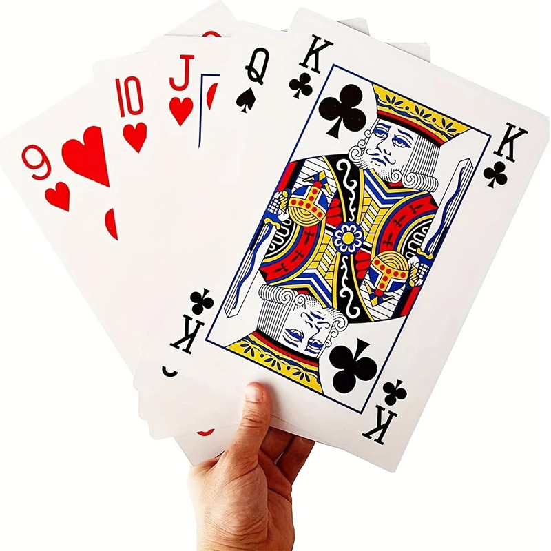 Übergroße Spielkarten Jumbo 4x – Party Games Juegos De Mesa Bewertung und Preis