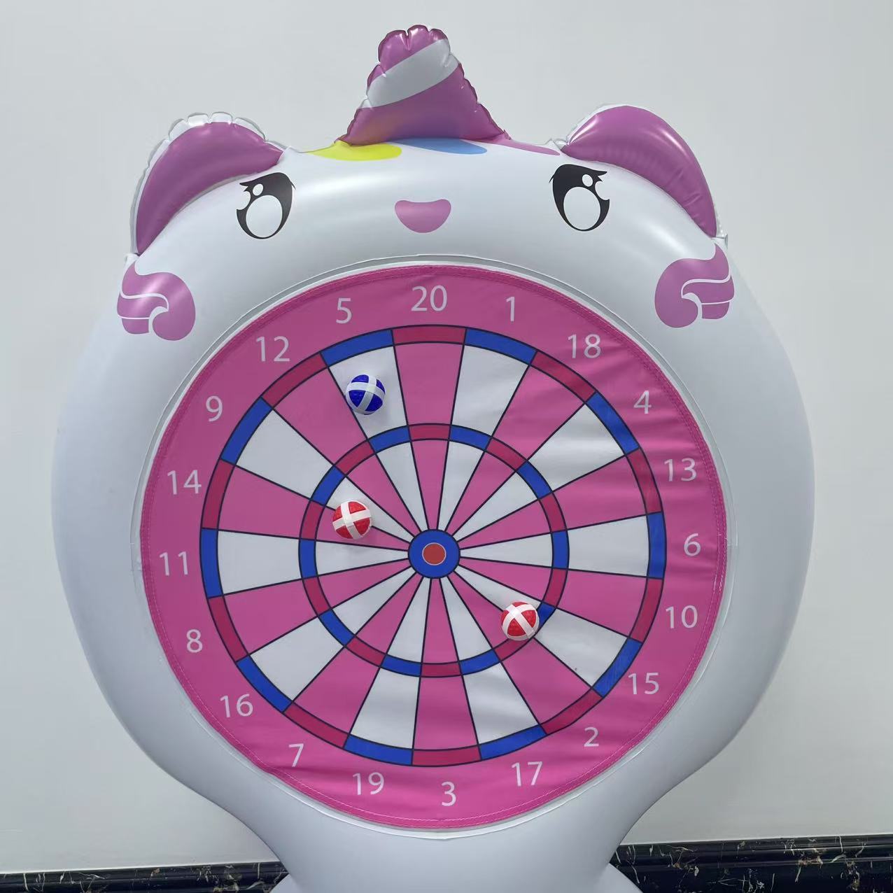 Aufblasbare Einhorn Werfen Spi – Games Garden Party Bewertung und Preis