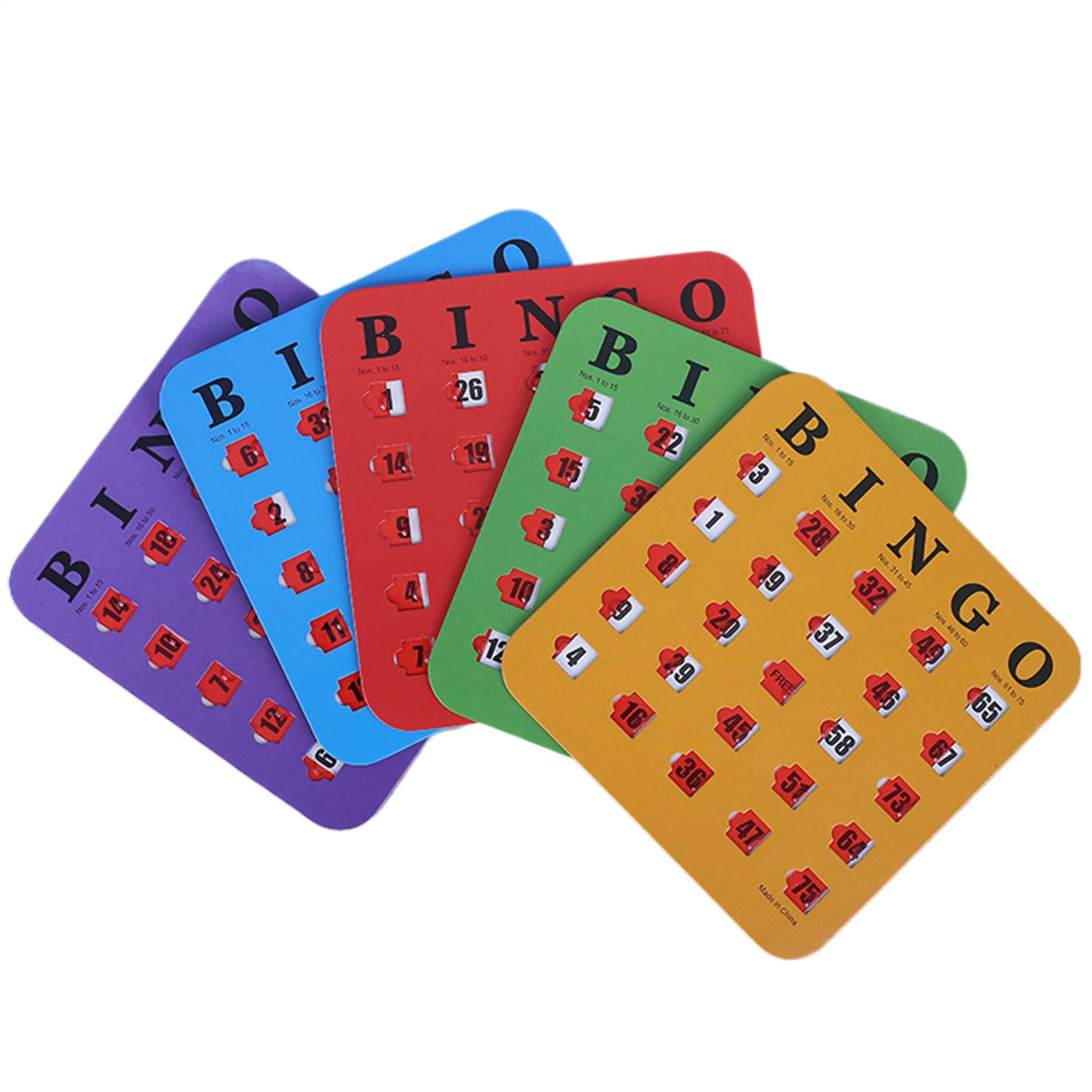 Wiederverwendbare Bingo-Karten – Party Games Bingo Bewertung und Preis