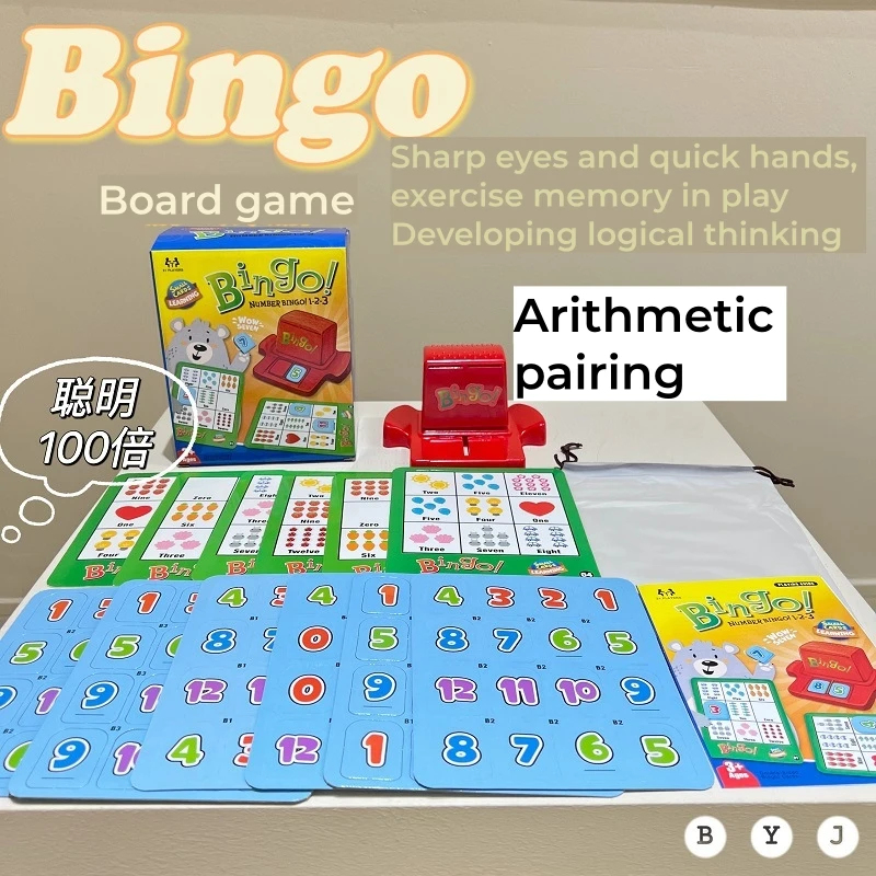 1 Set Bingo-Spiel für Kinder,  – Party Games Bingo Bewertung und Preis